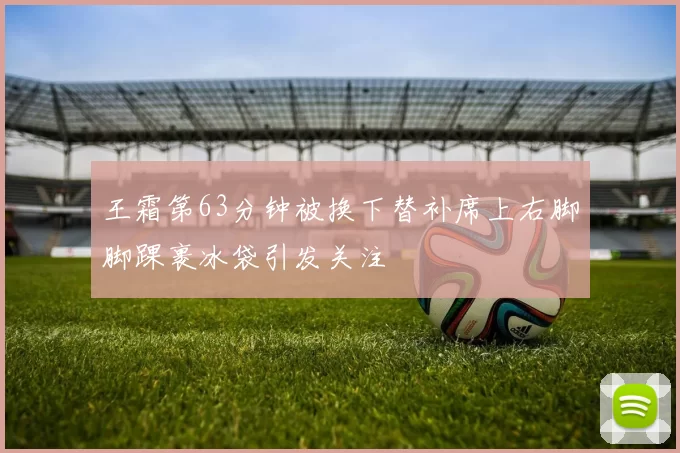 王霜第63分钟被换下替补席上右脚脚踝裹冰袋引发关注
